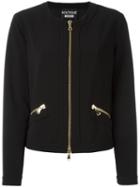 Boutique Moschino Zipped Jacket, Women's, Size: 46, Black, Polyester/other Fibers