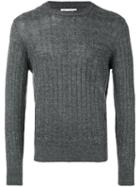 Brunello Cucinelli - Crew Neck Jumper - Men - Cotton/linen/flax - 48, Grey, Cotton/linen/flax