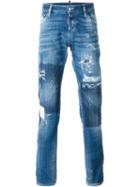 Dsquared2 Slim Jeans, Men's, Size: 48, Blue, Cotton/spandex/elastane