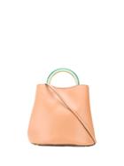 Marni Top Handle Bucket Bag - Orange