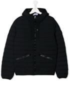 Stone Island Junior Teen Hooded Puffer Jacket - Blue