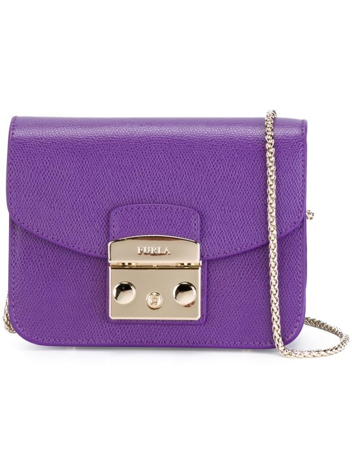 Furla 'metropolis' Cross Body Bag, Women's, Pink/purple