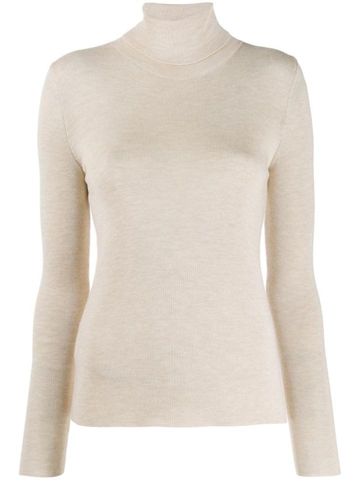 Prada Roll-neck Jumper - Neutrals