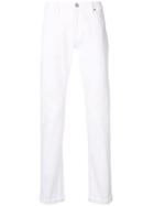 Pt05 Straight Leg Jeans - White