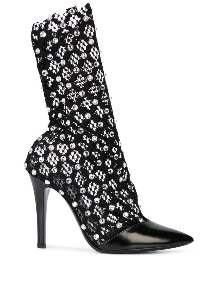 Philosophy Di Lorenzo Serafini Sock Mesh Boots - Black