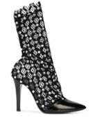 Philosophy Di Lorenzo Serafini Sock Mesh Boots - Black