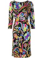 Etro Floral Tailored Dress - Multicolour