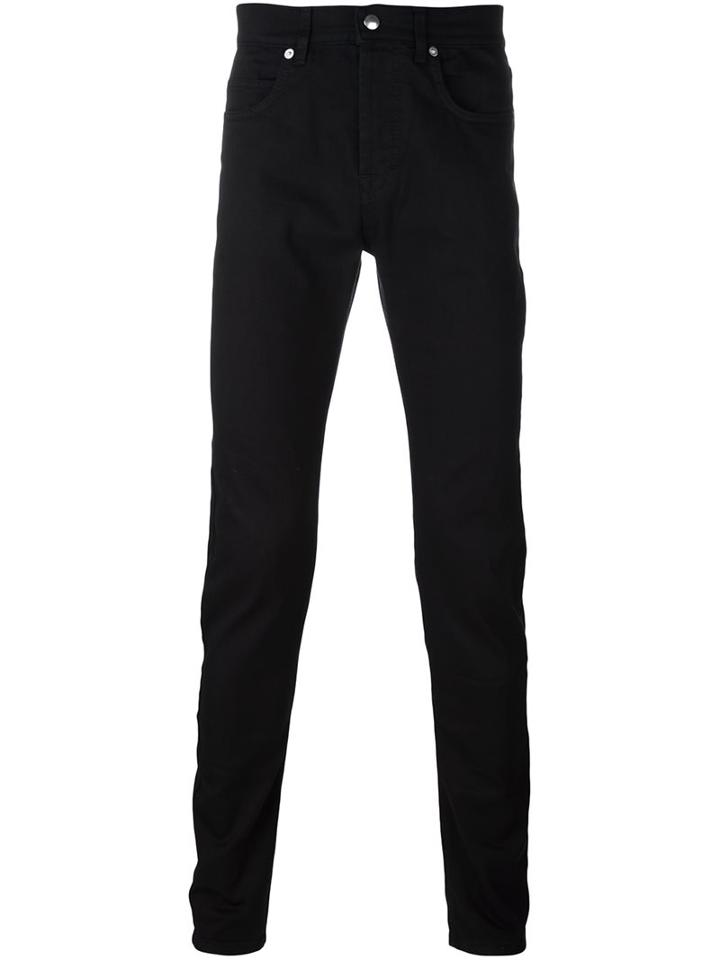 Mcq Alexander Mcqueen 'strummer' Jeans, Men's, Size: 34, Black, Cotton/polyester/spandex/elastane