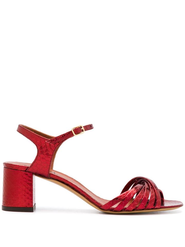 Michel Vivien Stellare Sandals - Red