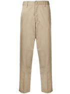Edwin Cropped Tailored Trousers - Nude & Neutrals
