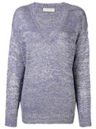 Etro Metallic-effect Jumper - Blue