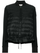 Moncler Monc Puffa Cardigan Mix - Black