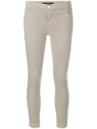 J Brand Anja Mid Rise Trousers - Grey