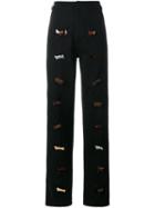 J.w.anderson Bow Embellished Trousers