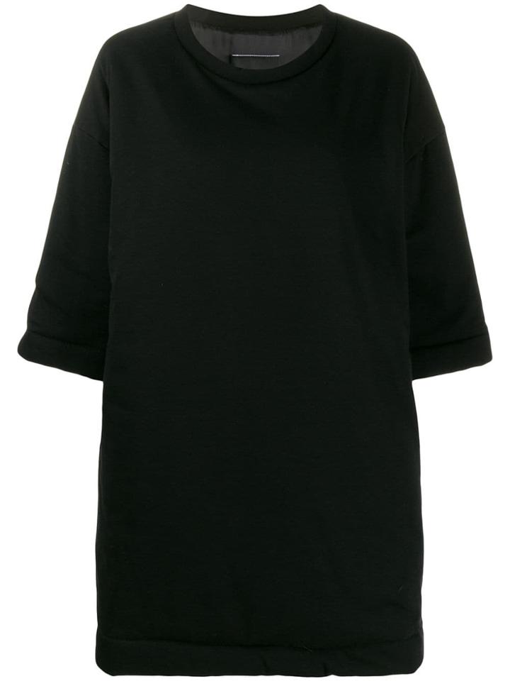 Mm6 Maison Margiela Mini Sweater Dress - 900 Black