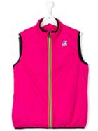K Way Kids - Teen Rouland Vest - Kids - Polyamide/polyester - 14 Yrs, Girl's, Pink/purple