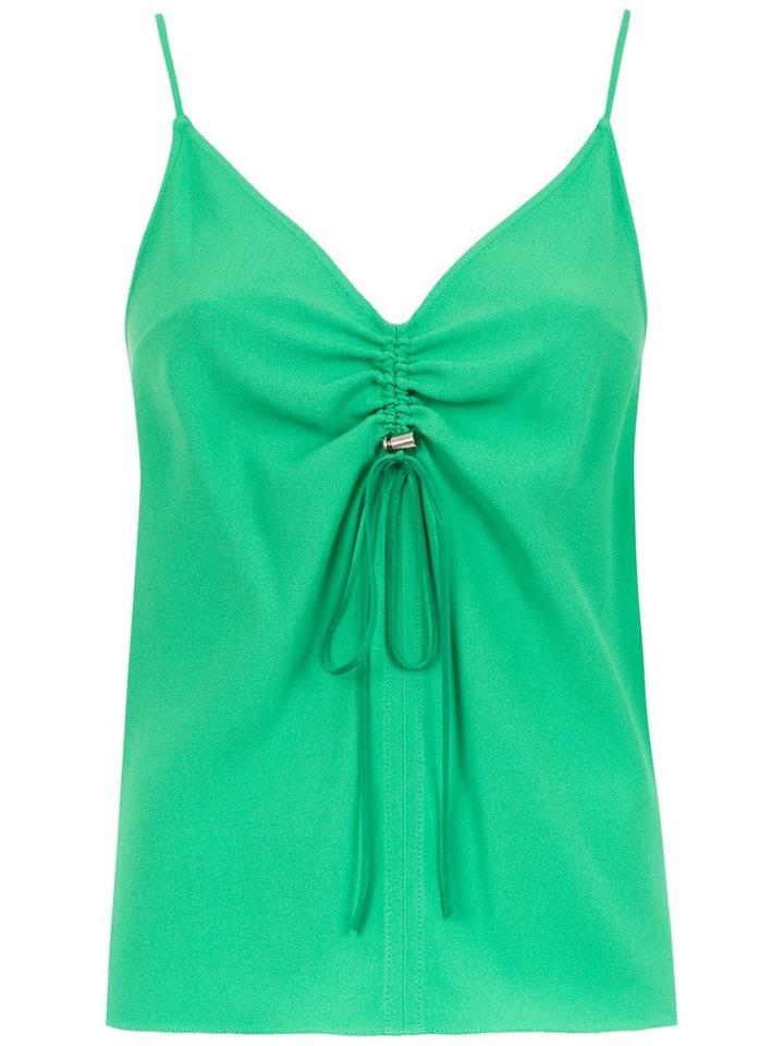 Nk Lace Up Top - Green