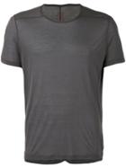 Rick Owens Drkshdw - Semi-sheer T-shirt - Men - Viscose - M, Grey, Viscose
