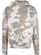 Rhude Tie-dye Print Hoodie - Grey