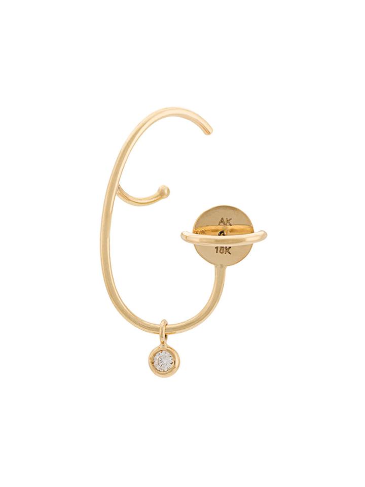 Ana Khouri Cuff Pendant Earring - Metallic