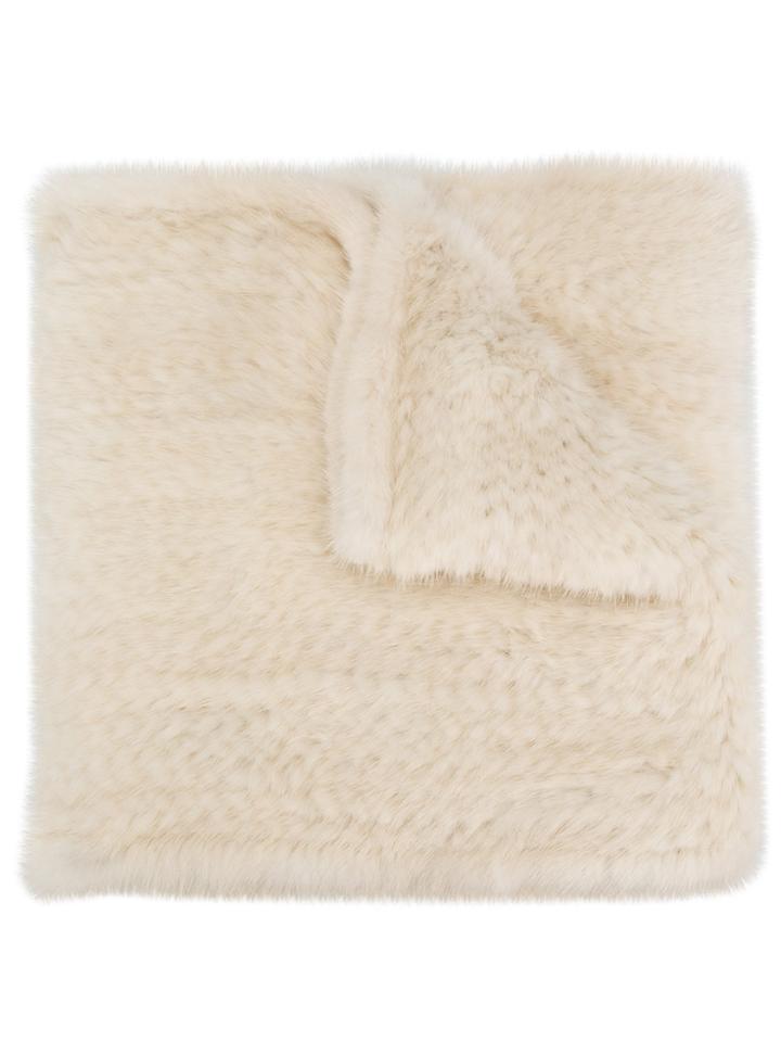 Liska Large Scarf - Nude & Neutrals