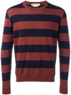 Marni - Striped Sweater - Men - Cotton - 52, Yellow/orange, Cotton