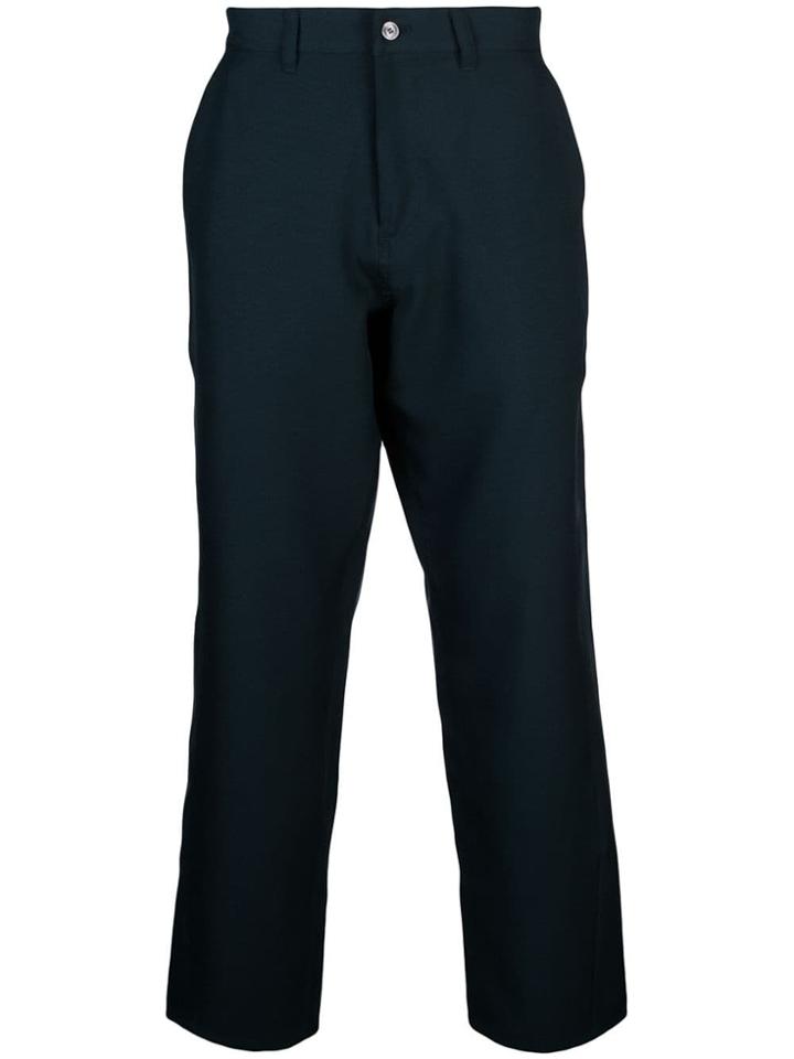 Childs Cropped Tailored Trousers - Black