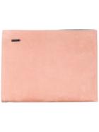 Zanellato Large Zipped Clutch Bag - Pink & Purple