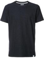 Norse Projects Plain T-shirt, Men's, Size: Xl, Blue, Cotton