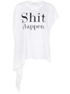 Christopher Kane 'shit Happens' T-shirt - White