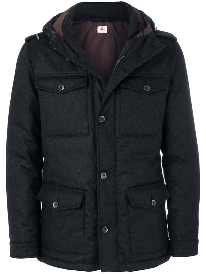 Borrelli Multi-pocket Jacket - Grey