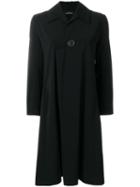 Comme Des Garçons Pre-owned Single Button Shirt Dress - Black
