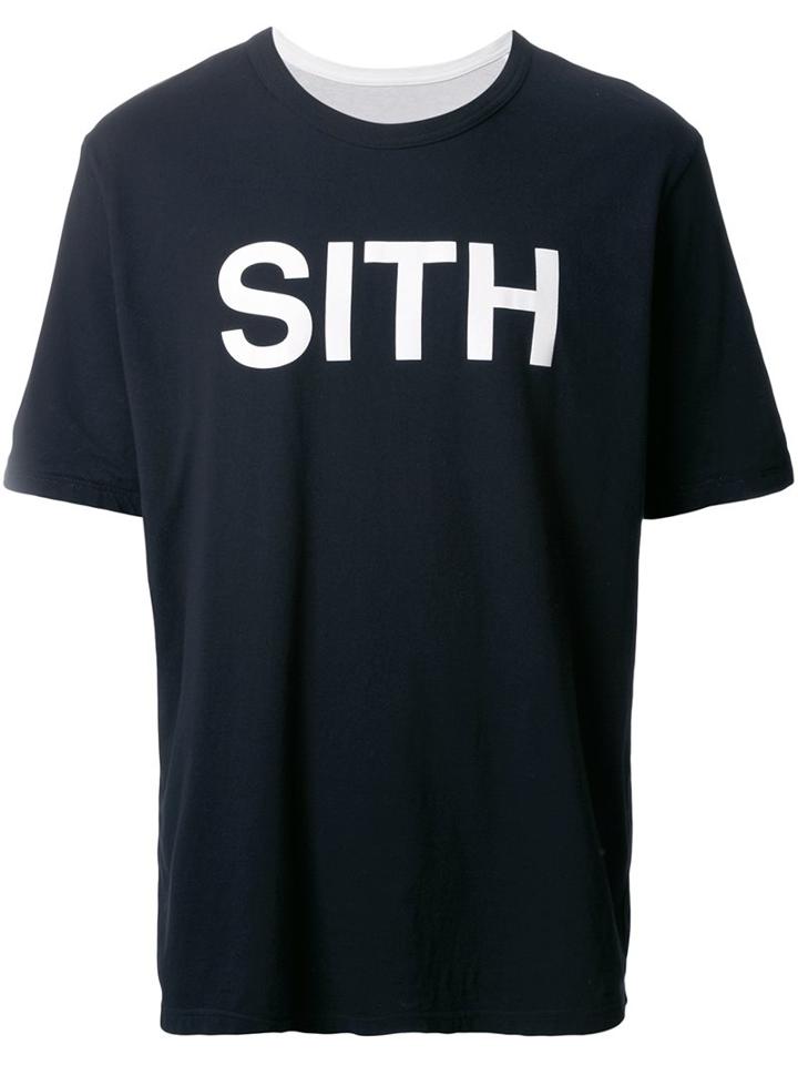 Undercover 'sith' Print T-shirt, Men's, Size: 3, Black, Cotton