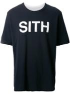 Undercover 'sith' Print T-shirt, Men's, Size: 3, Black, Cotton