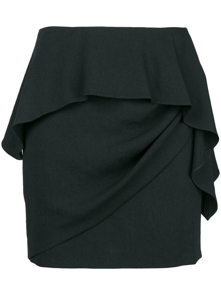 Iro Push Mini Skirt - Black