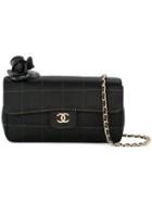 Chanel Vintage Quilted Mini Shoulder Bag - Black