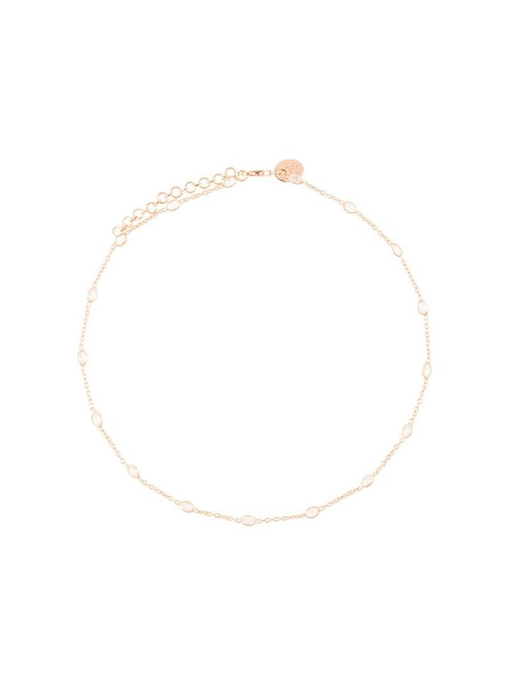 Maha Lozi Speckled Necklace - Gold