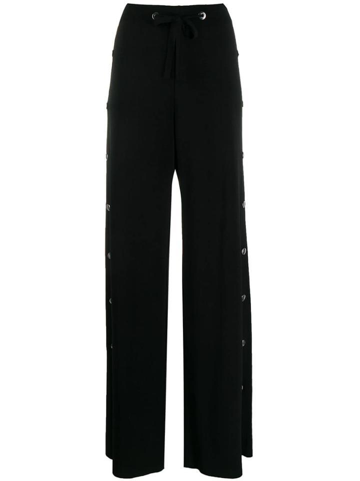 Mrz Wide-leg Trousers - Black