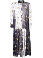 Palmer / Harding Long Shirt Dress - Blue