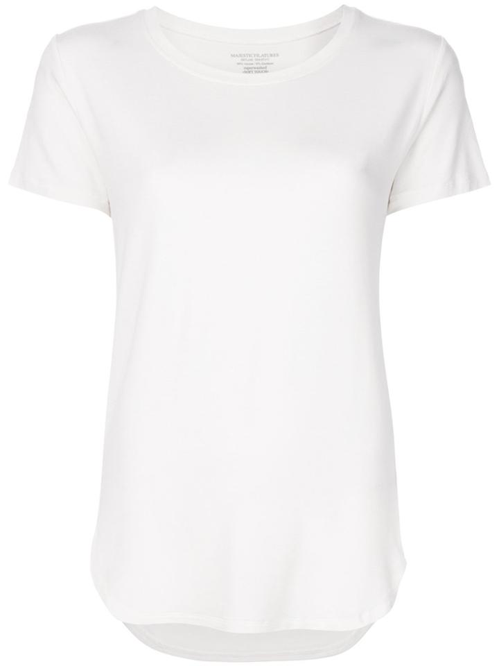 Majestic Filatures High-low T-shirt - White