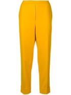 Bottega Veneta Tapered Trousers - Yellow & Orange