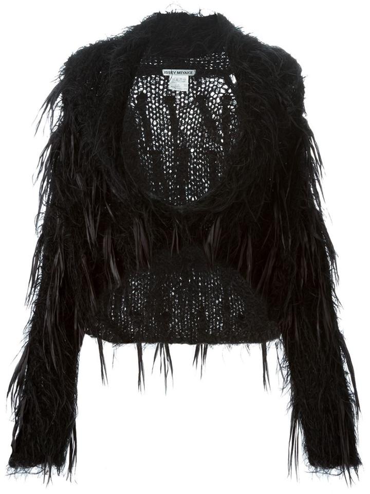 Issey Miyake Vintage Shaggy Cardigan