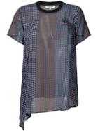 Opening Ceremony - Foulard Tunic Blouse - Women - Silk/rayon - 2, Blue, Silk/rayon