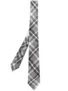 Thom Browne Thom Browne Tartan Donegal Necktie - Grey