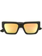 House Of Holland Finish Him Sunglasses, Women's, Black, Other Fibres