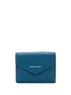 Michael Michael Kors Small Quilted Wallet - Blue