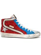 Golden Goose Deluxe Brand Lace-up Sneakers - Red