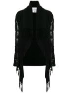Moncler Cloak Poncho Coat - Black