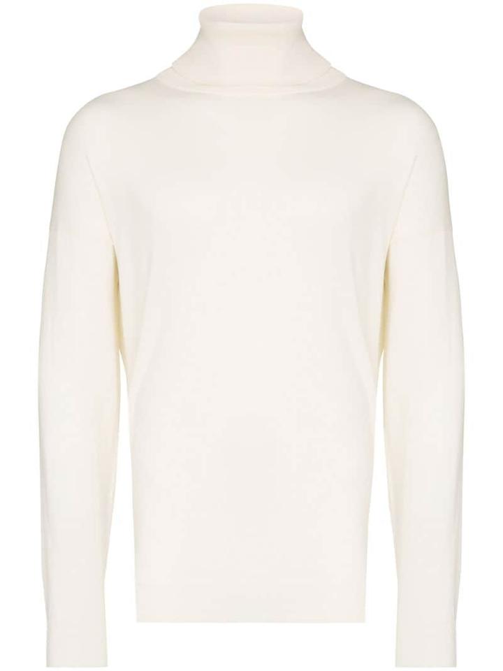 Our Legacy Roll Neck Knit Sweater - White