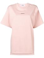 Ambush Cut-out Detail T-shirt - Pink